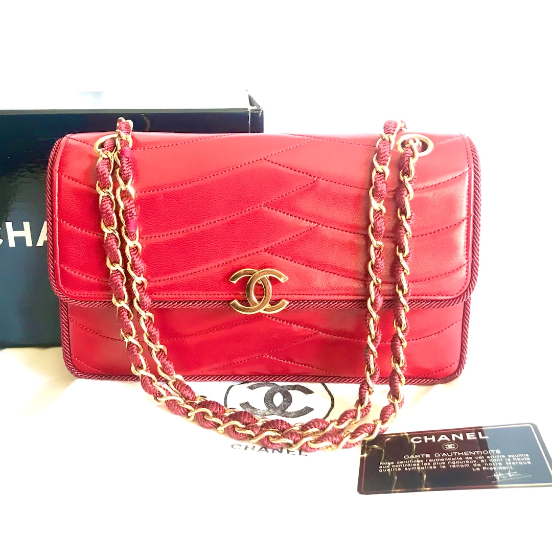 Chanel Vintage Full Flap, Luxury, Bags & Wallets on Carousell
