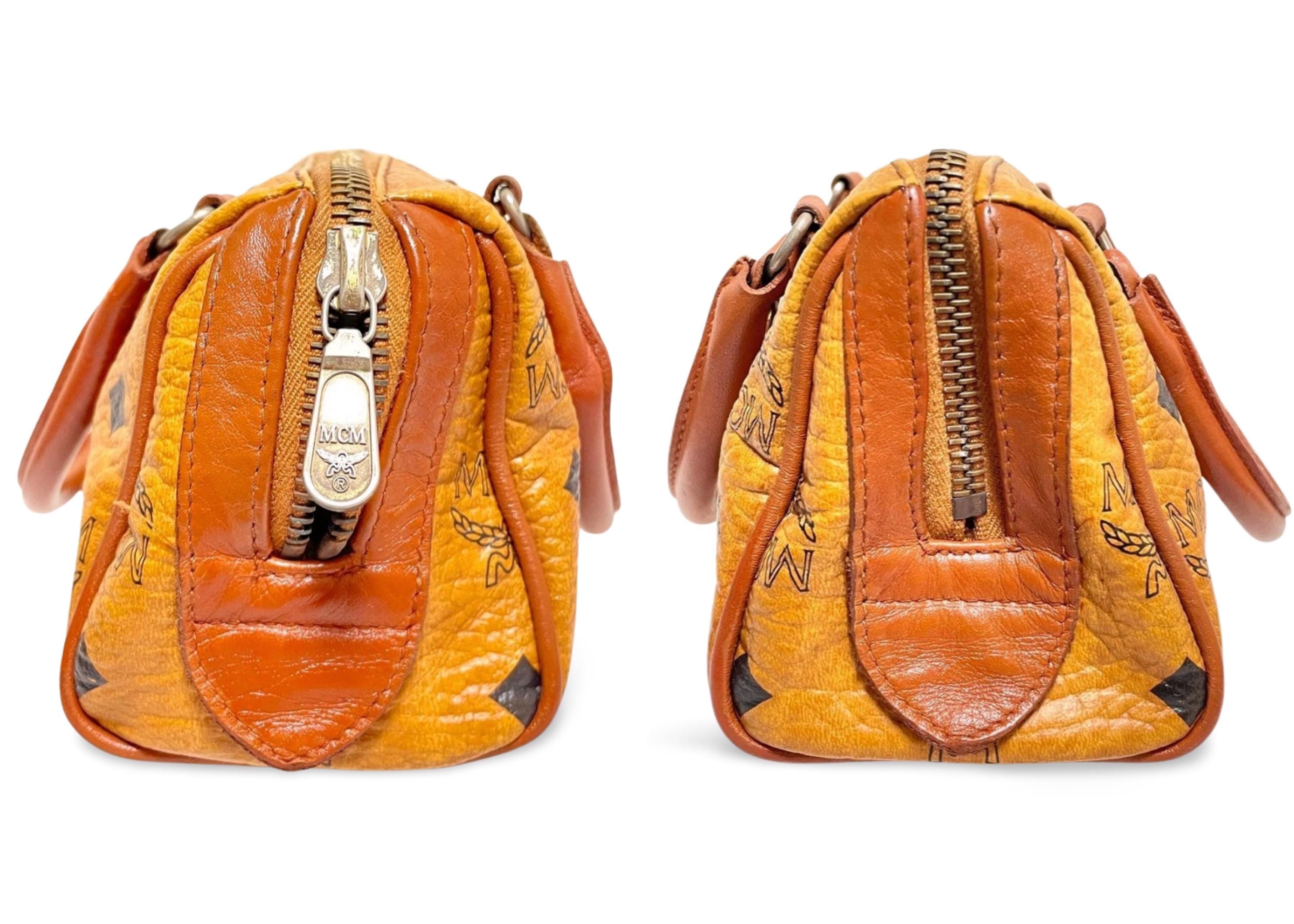 MCM ビンテージ ミニバッグ MCM Mini Logo Two Way German Made Bag | The Little Purse