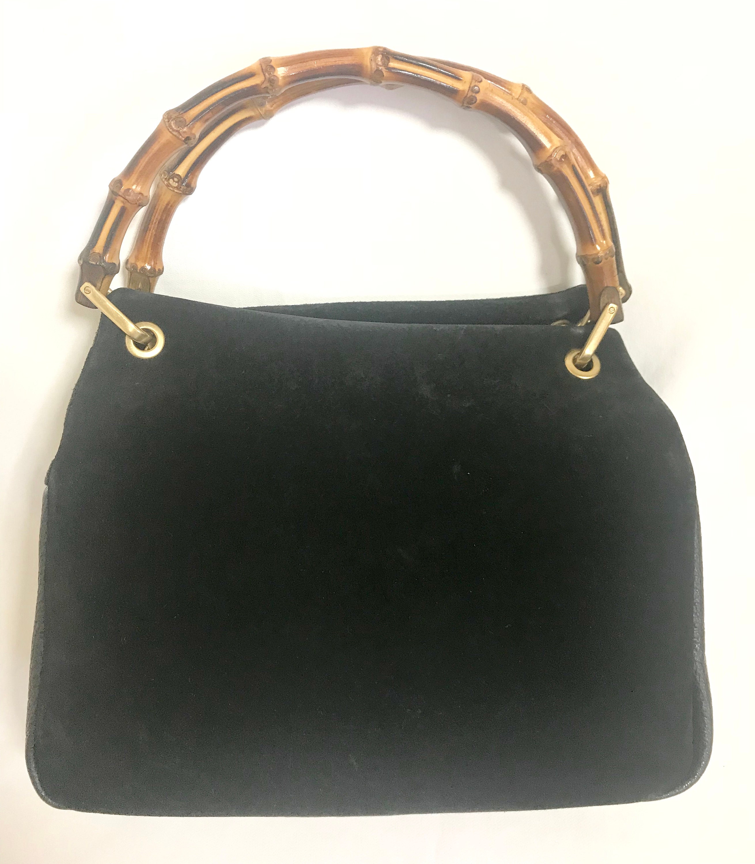 Hobo handbag Gucci Black in Suede - 31738772