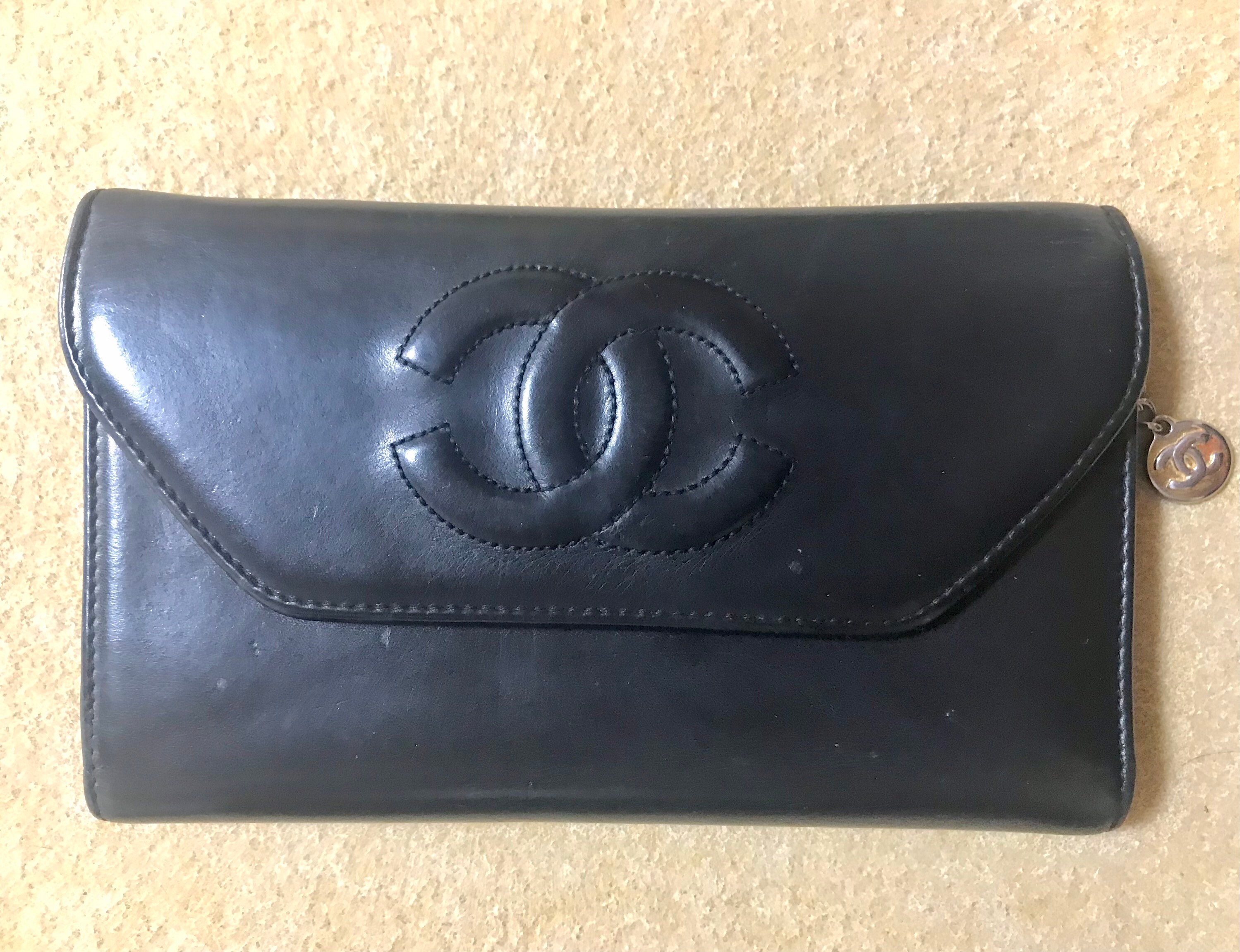 CHANEL vintage wallet 90’s Chanel timeless vintage wallet | eBay