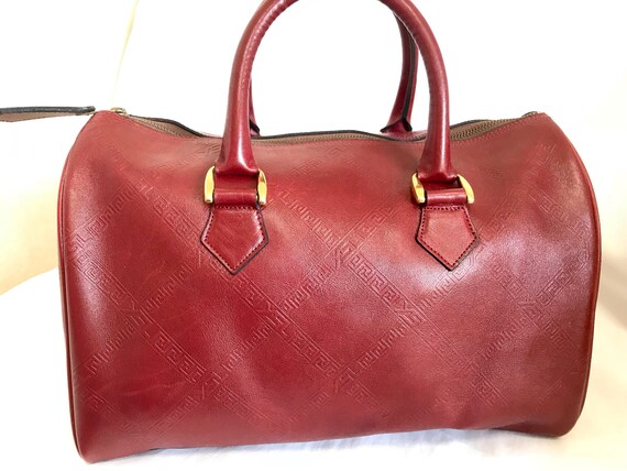 Vintage Louis Vuitton Logo Mini Duffle Speedy Bag