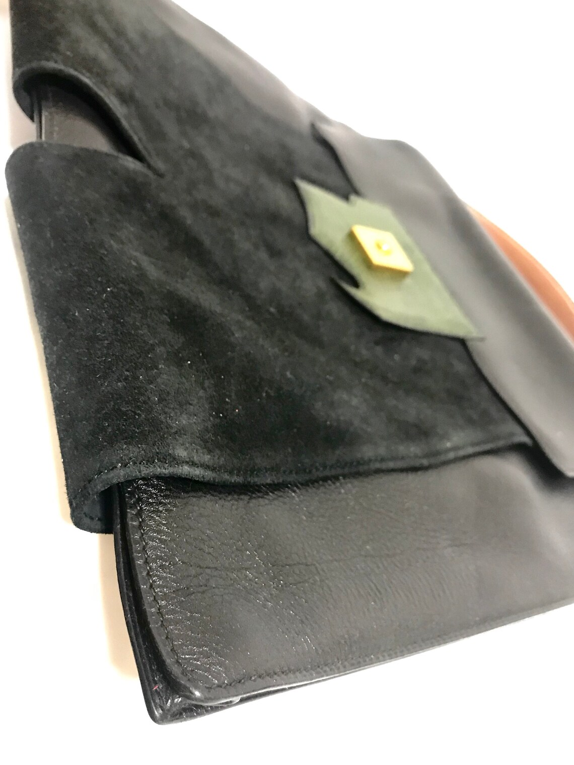 80's Vintage HERMES business portfolio bag president in | Etsy