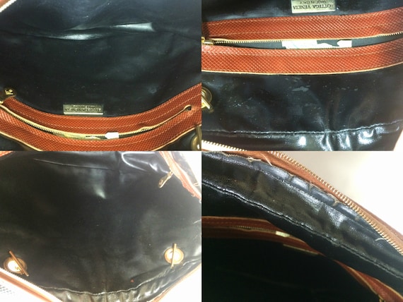 Vintage Bottega Veneta Classic Black Shoulder Bag With Long