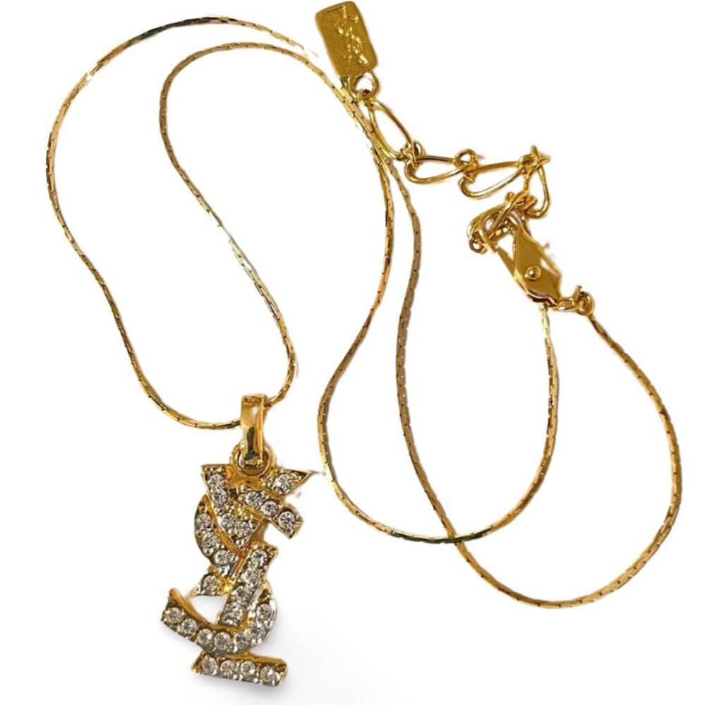 Saint laurent vintage necklace - Etsy 日本