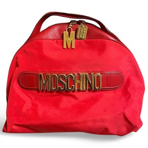 MOSCHINO　モスキーノ　Redwall  ハンドバッグ  イタリア製 Moschino redwall bag - Etsy 日本