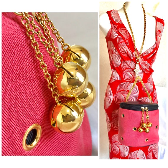 Vintage Moschino by Redwall lunchbox design red j… - image 10