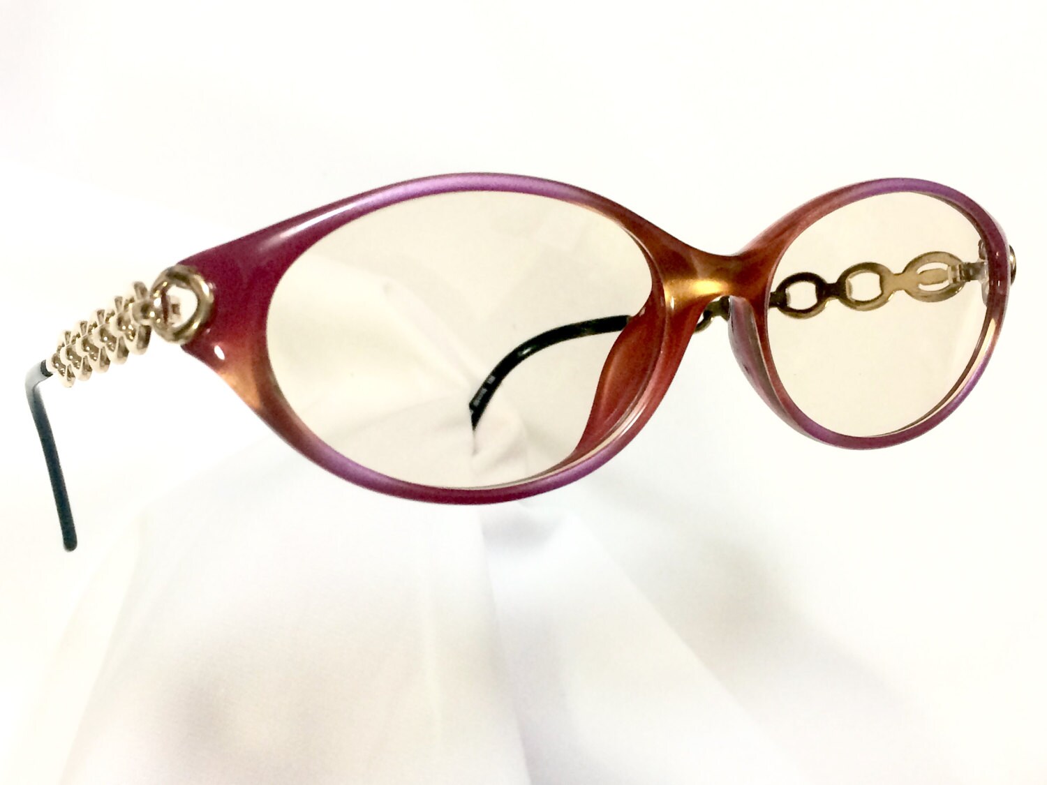 60's, 70's Vintage Christian Dior Pink and Orange Gradation