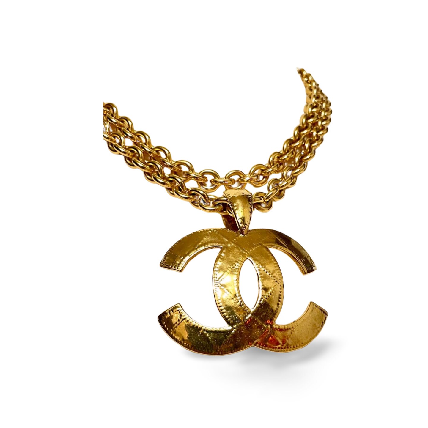 Chanel gold body chain Chanel 24k Gold Chain Belt With Massive  main image 4