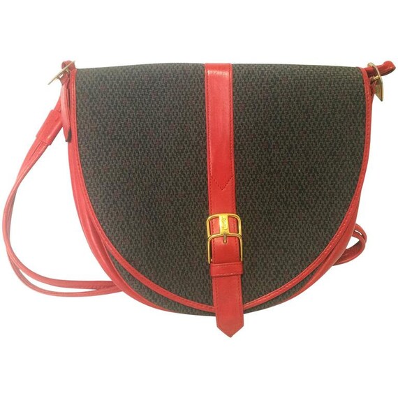 ysl sling bag red