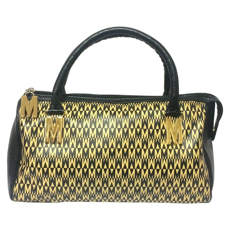 【関税＆送料込み】Moschino Woven Nappa Leather Shopping Ba Love Moschino Woven Hobo Bag Nero Black Shoulder Bag Basket