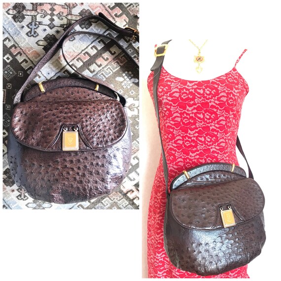 Vintage gucci ostrich bag Clearance
