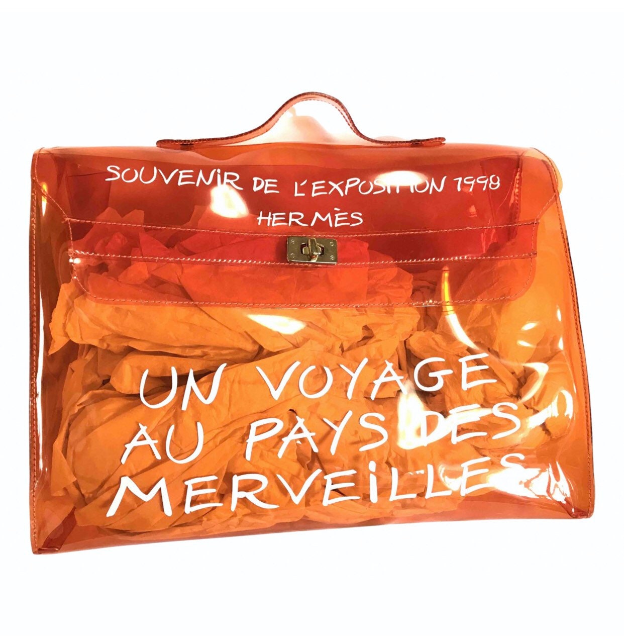 Hermes kelly transparent sale