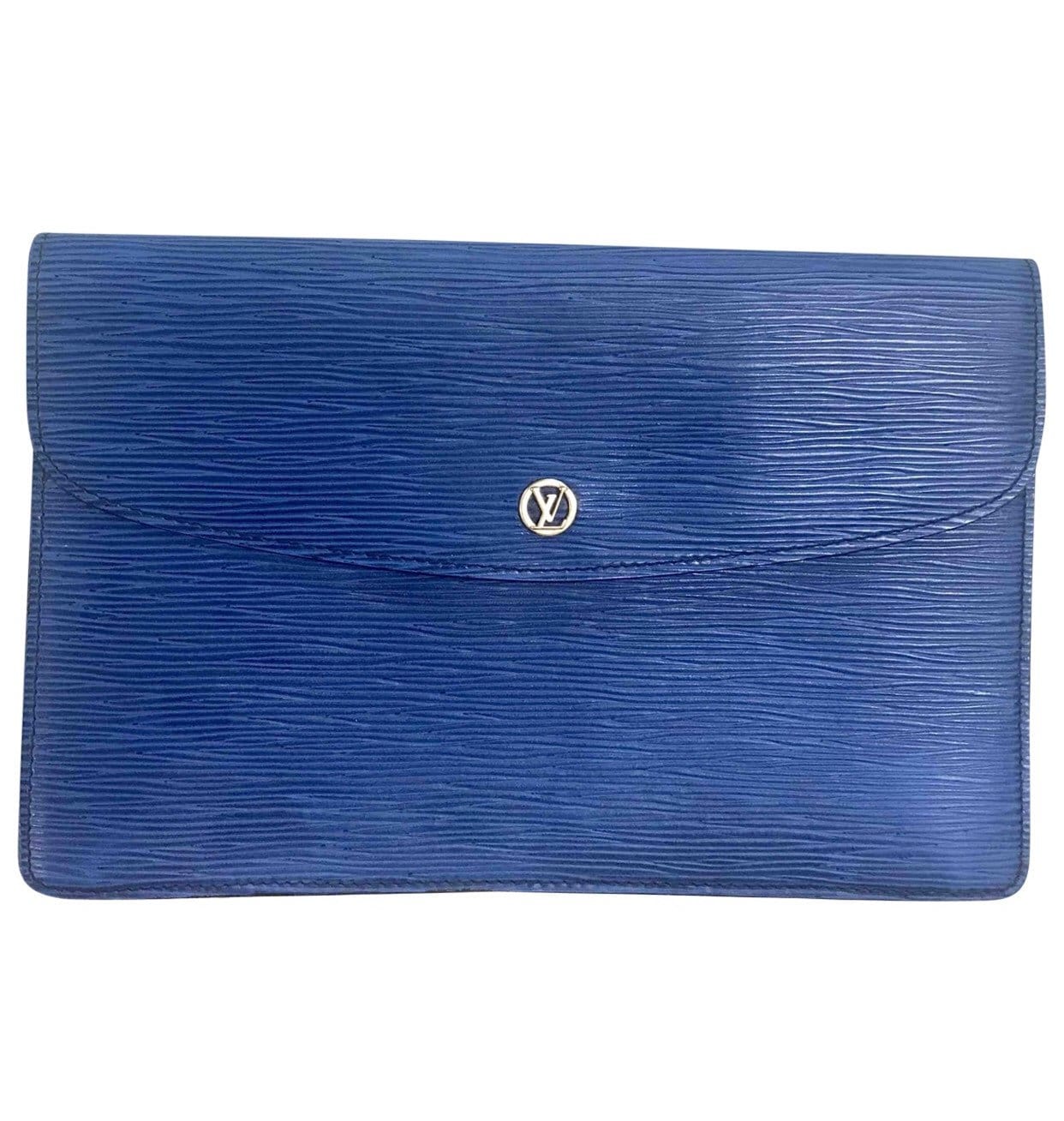 Brise ubehagelig anden Vintage Louis Vuitton Blue Epi Envelope Style Clutch Bag With | Etsy