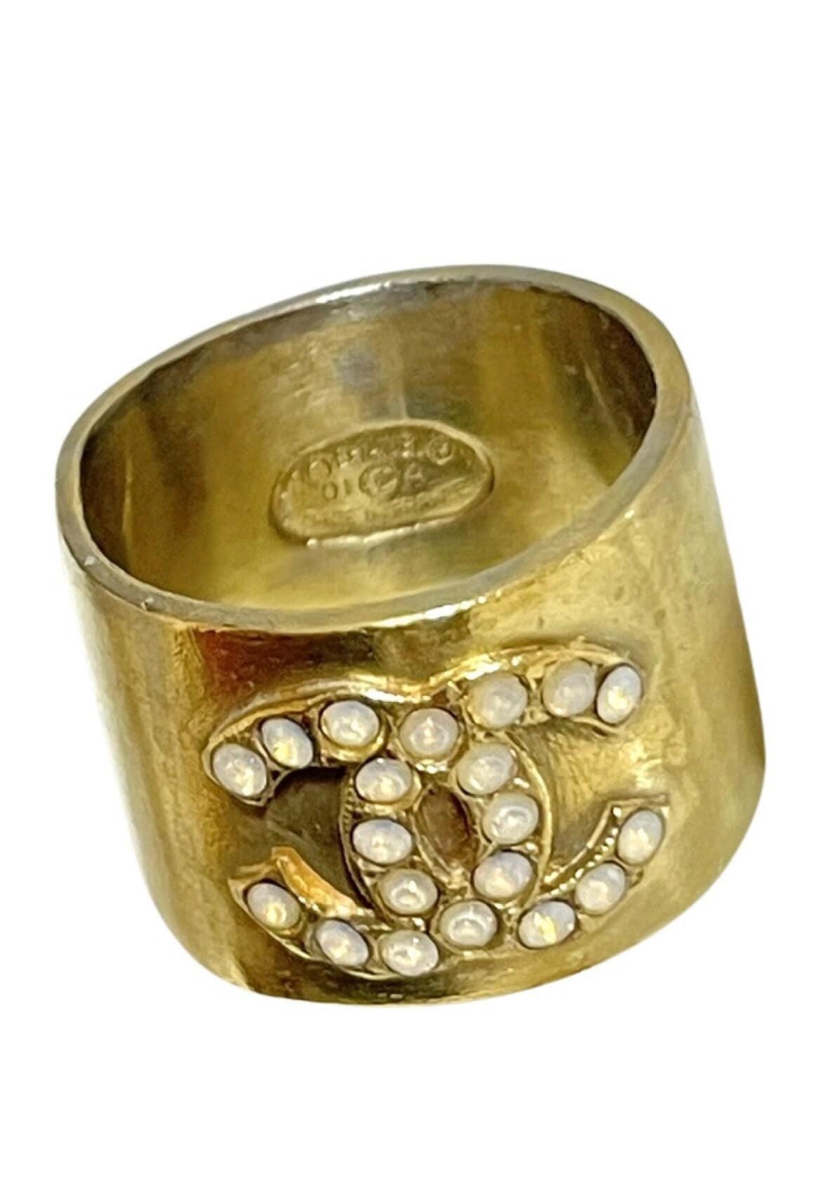 chanel gold set jewelry