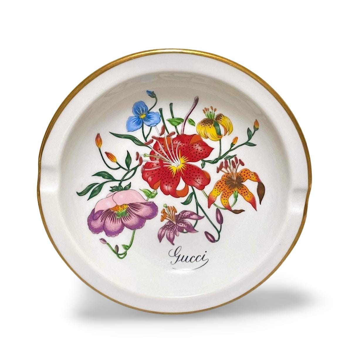 最新エルメス Ginori Richard Vintage 1970's for Plate Ceramic Gucci 置物