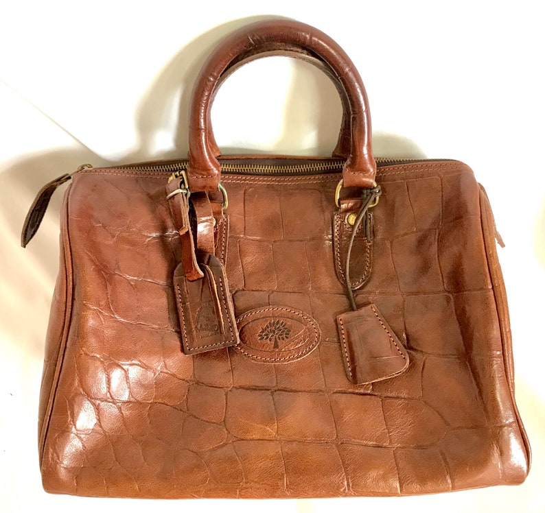 mulberry vintage croc bolsa