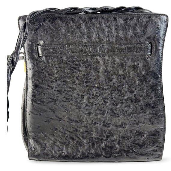 【関税&送料込】Bally Bag With Shoulder Strap Vintage BALLY Genuine Ostrich Leather Kelly Ado Sport Style
