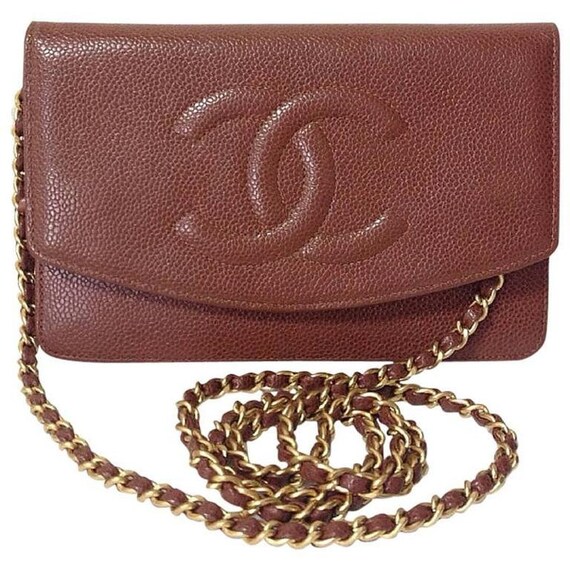 chanel vintage clutch with chain