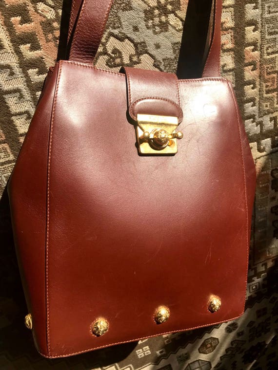 Salvatore Ferragamo Shoulder Bag BA213648 vintage Gancini leather Navy –  JP-BRANDS.com