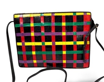 RARE Fendi Backpack/Sling bag Unisex Chess Board Pattern Fendi Zucca Drawstring Flap Backpack Tobacco 1877453  main image 4