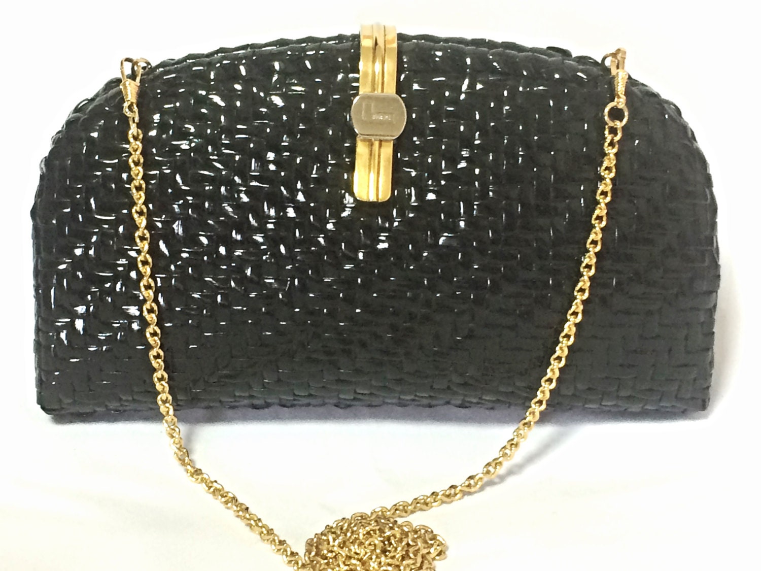 Mini handbag – Lancel Lancel Chic Black Chain Clutch main image 1