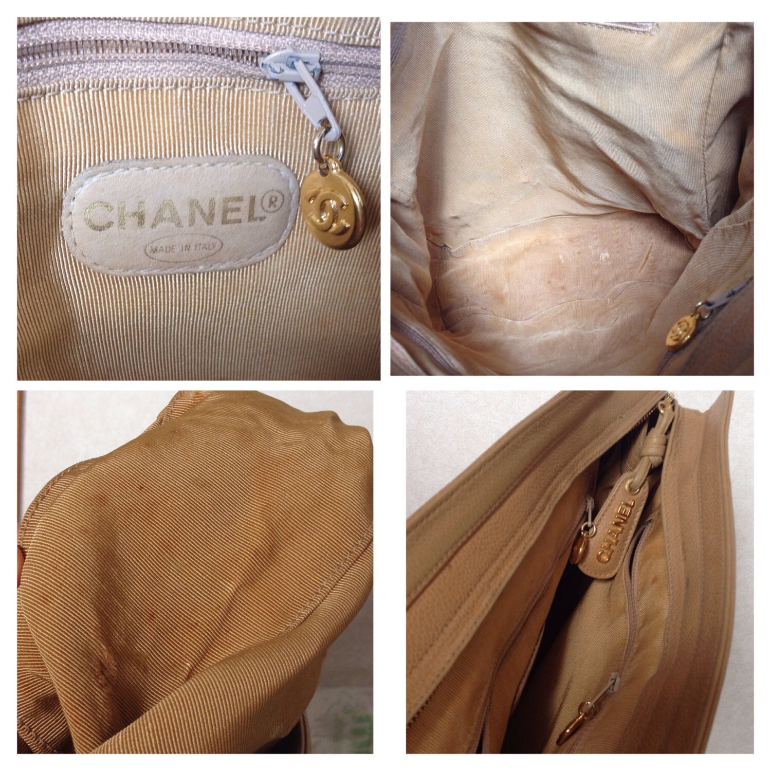 chanel wood handle bag