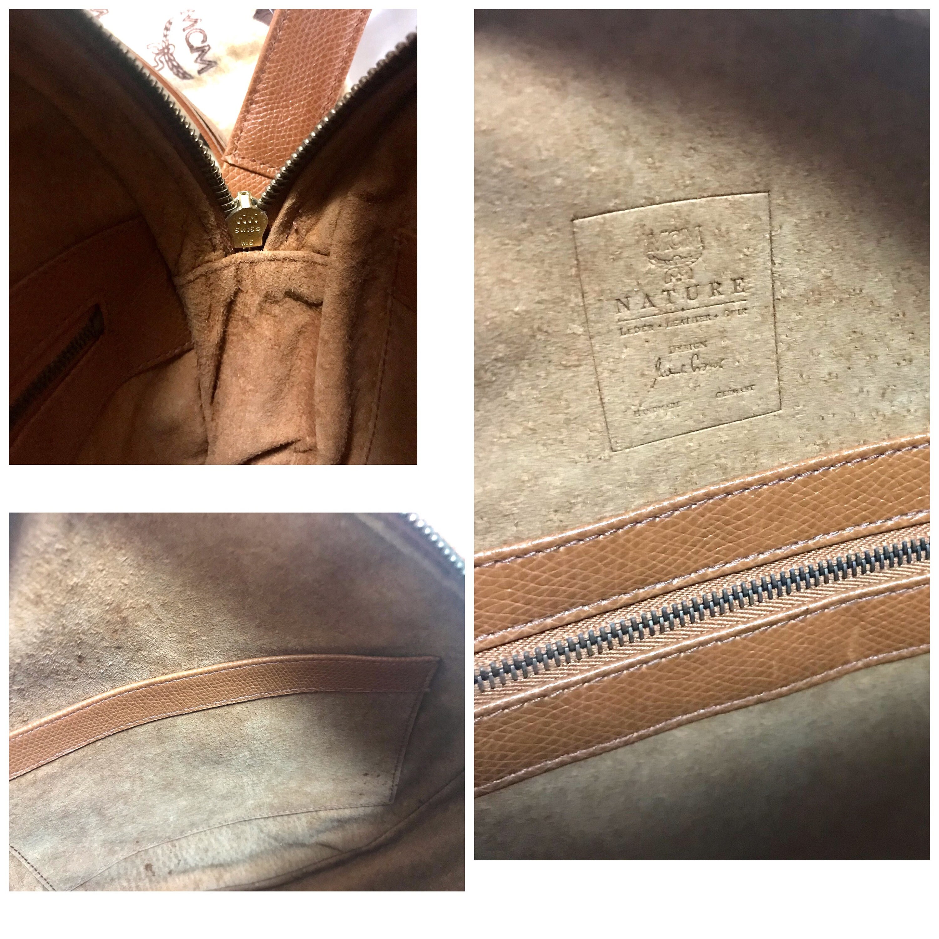 Vintage MCM suzy wong bag, brown grained leather round shoulder bag wi –  eNdApPi ***where you can find your favorite designer  vintages..authentic, affordable, and lovable.