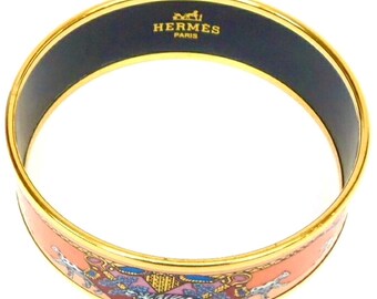 アクセサリー HERMES agata bangle MENS gold
