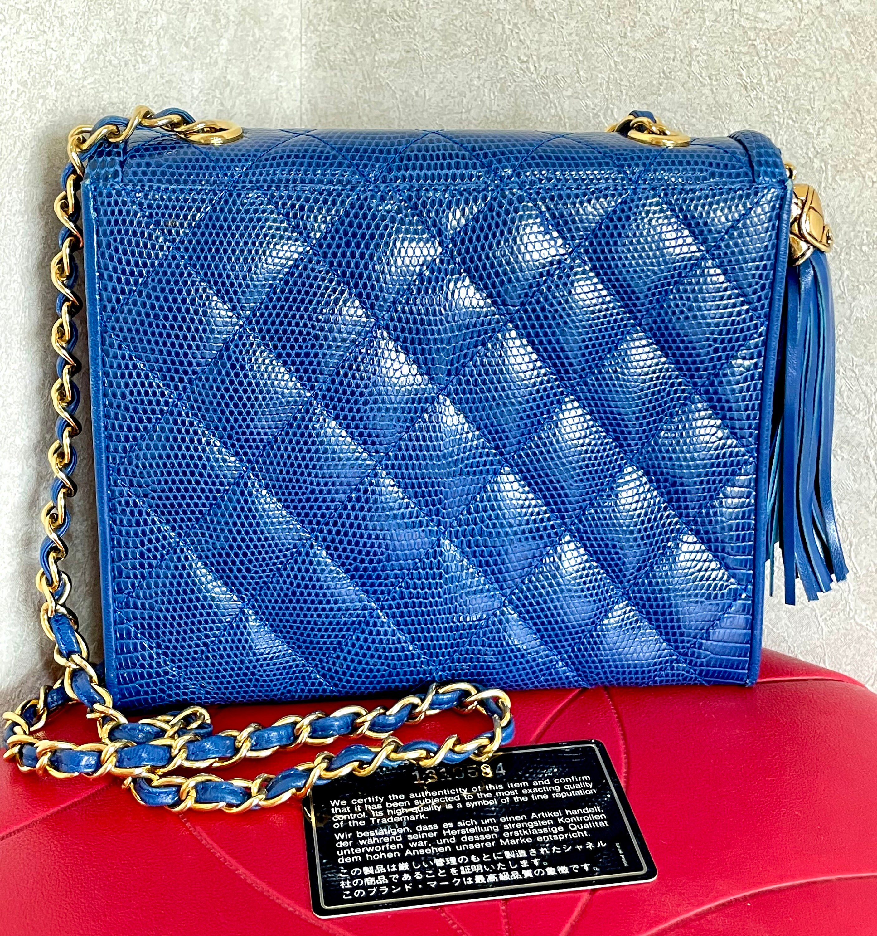 CHANEL 青系チェック柄 ノベルティバッグ　スパンコール $_57.JPG?set_id=880000500F