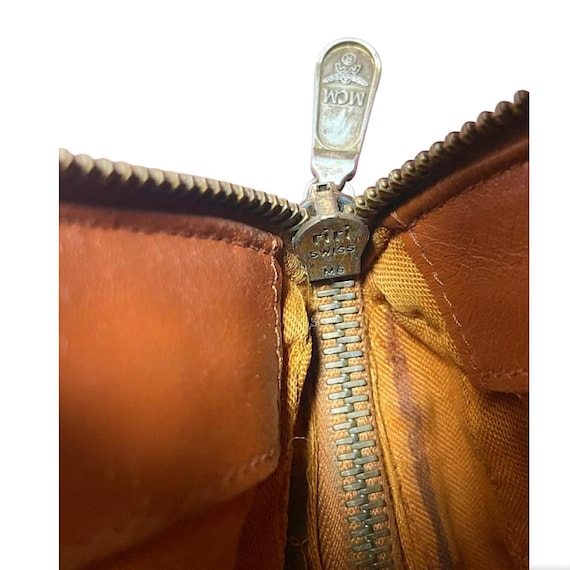 Vintage MCM Classic Brown Monogram Mini Speedy Bag. Must Have
