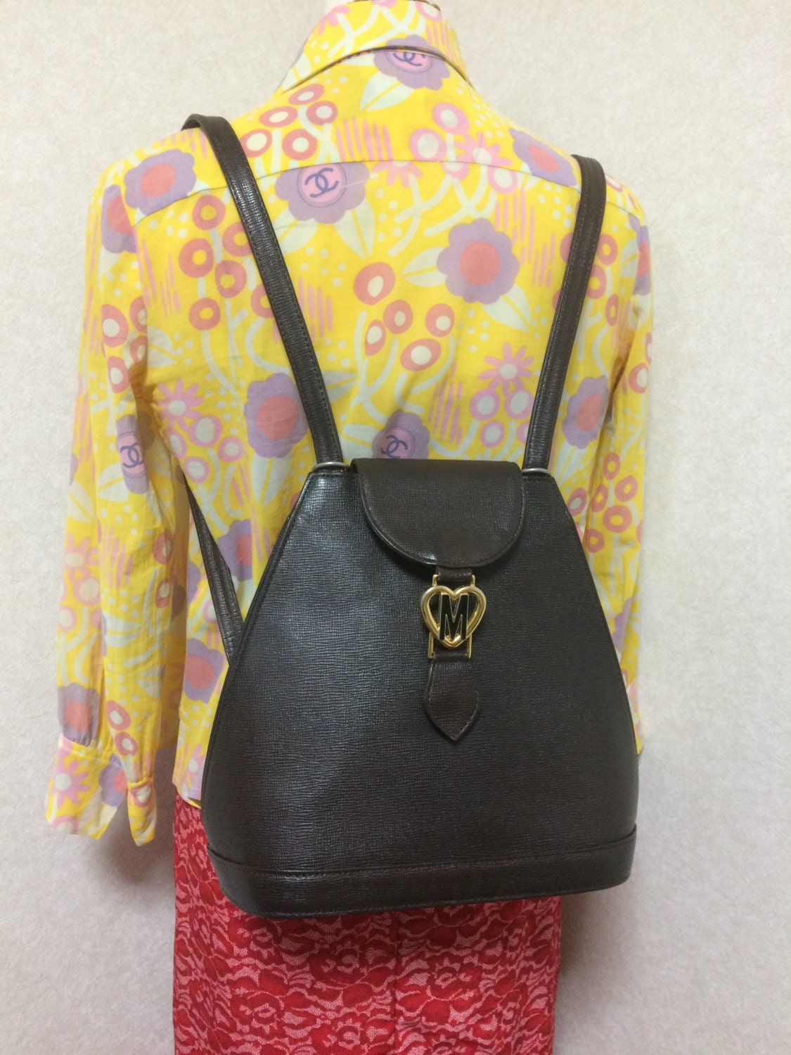 ✨Moschino Cheap and Chic Brown Backpack✨ Moschino Cheap and Chic Brown Backpack | eBay main image 3