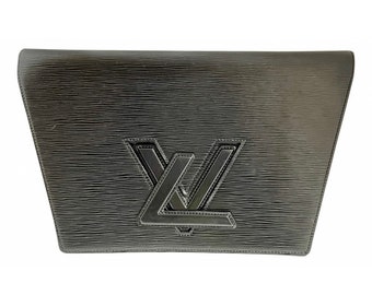 Louis Vuitton Clutch Thames Epi Màu Đen M42742 xách tay chính hãng