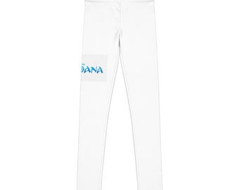 Leggings per bambini con logo del personaggio di Moana / Principesse Disney del film