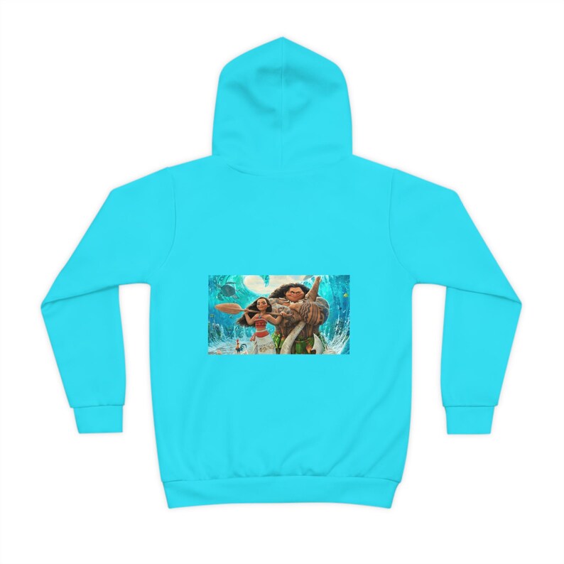 Felpa con cappuccio per bambini con logo del film Moana / Felpa con cappuccio per bambini immagine 2