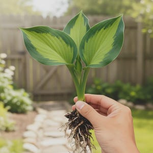 Seltene Bunte Hosta Wurzeln (3er Pack) | Schattenstaude