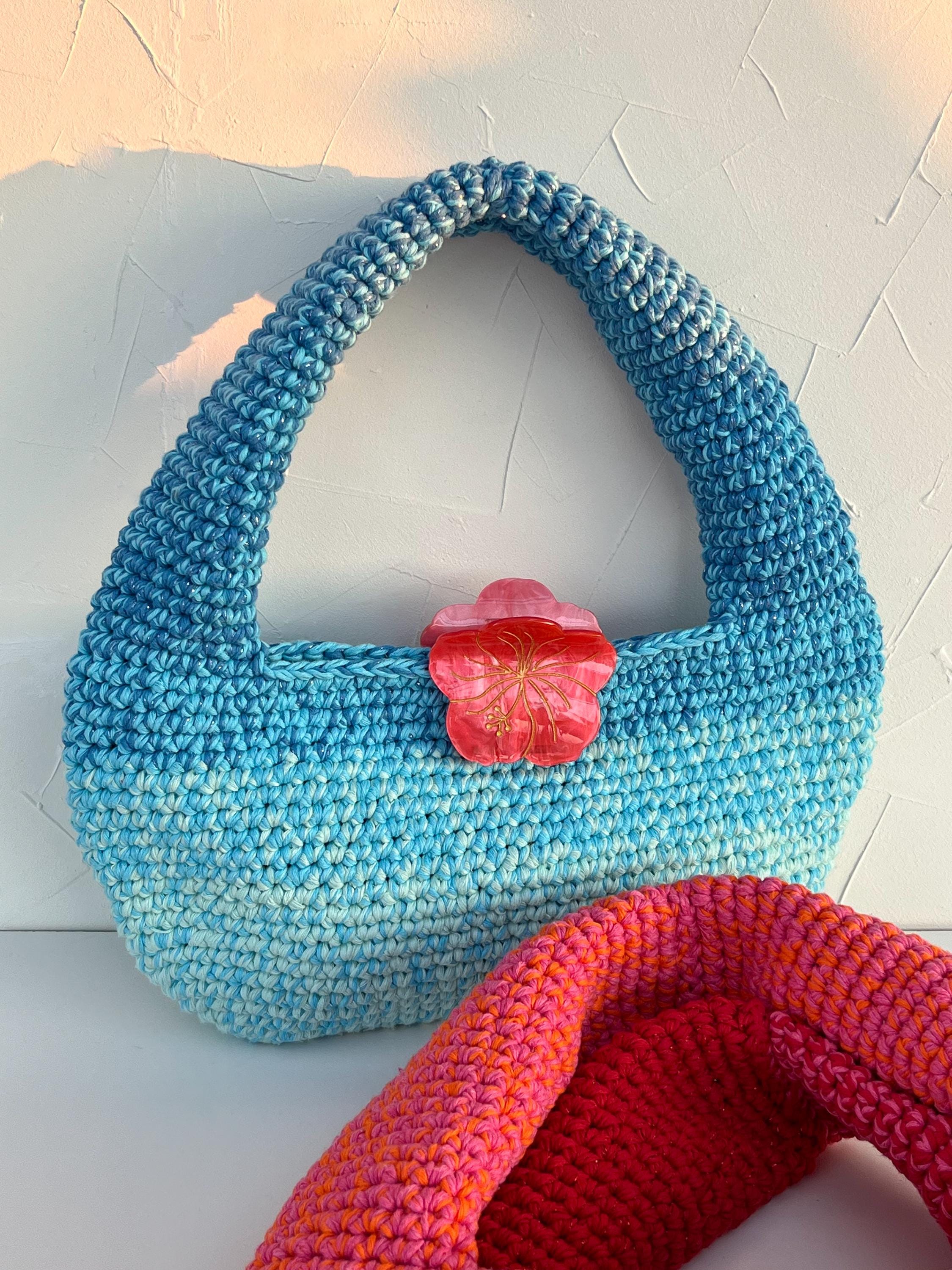 Handmade Crochet Donut Bag