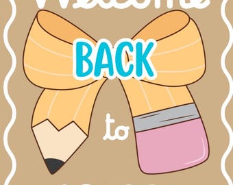 Welcome Back to School Banner Vintage