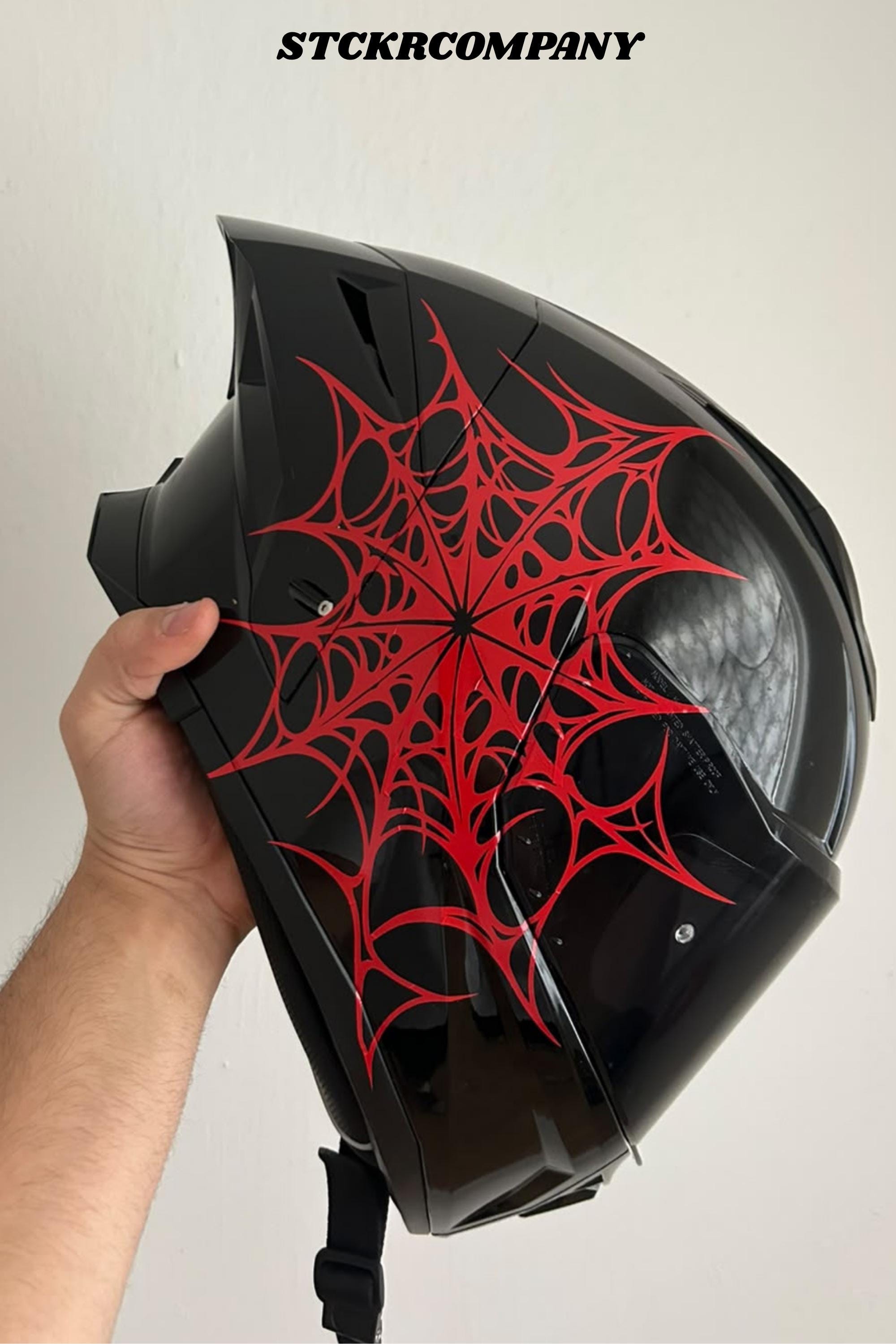 カスタムヘルメット カリフォルニア スラブシティ蜘蛛 ウォールアート Spider Helmet Decals - Etsy