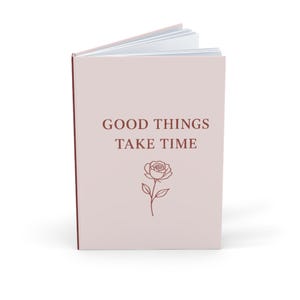 Motivational Quote Journal Hardcover A5 | Notebook for Notes, School
