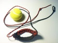 HANDMADE SHEPHERD SLING - Paracord Tennis Ball Thrower by David the Shepherd - David and Goliath Slingshot