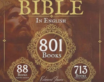 Complete Ethiopian Bible Hardcover Large Print, 88 Books, Enoch, Jubilees, Meqabyan (Digital Resources