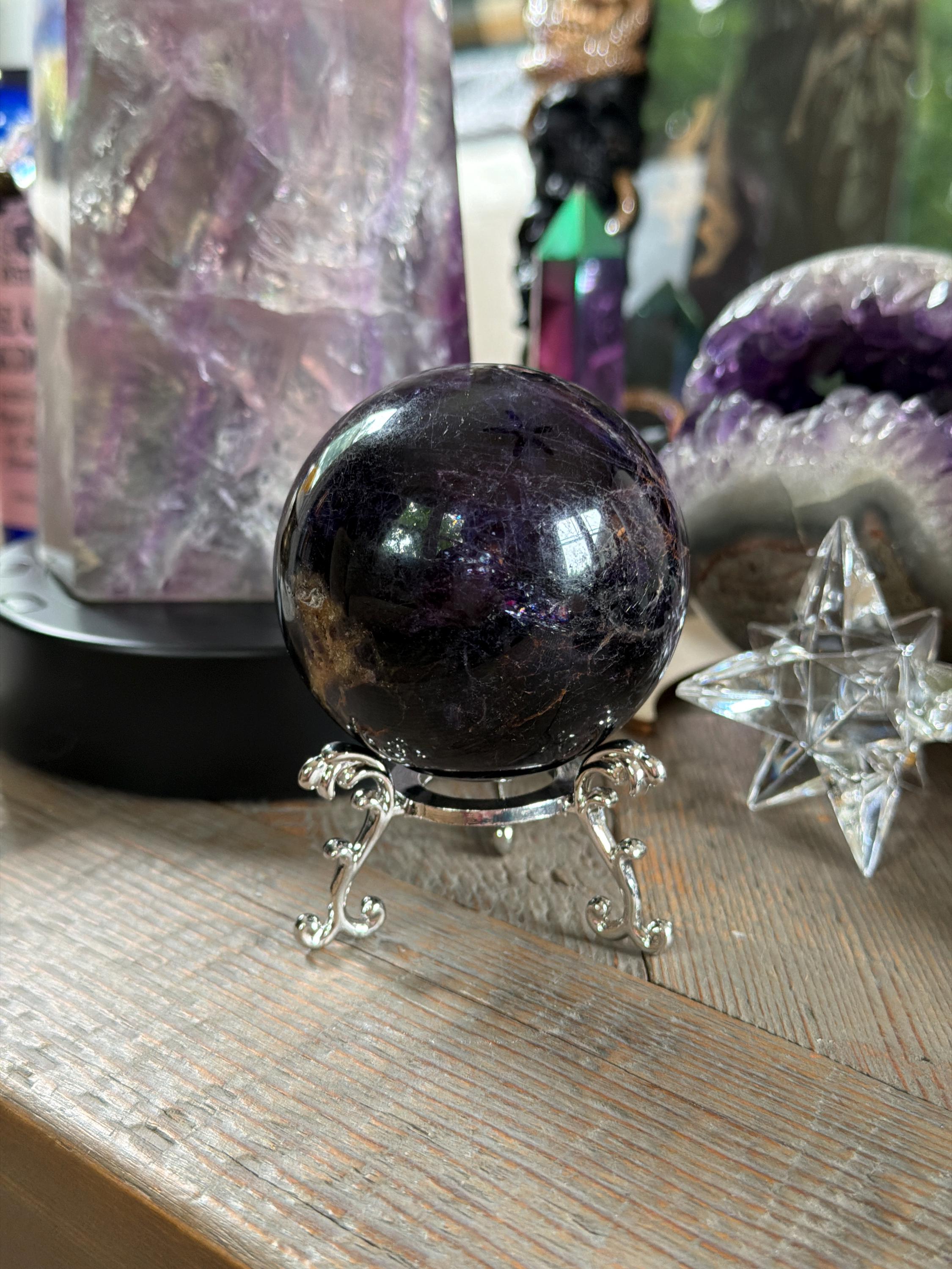 Black rose fluorite - Etsy 日本