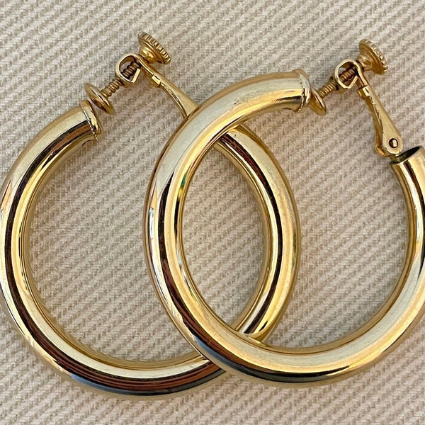 Napier Hoop Earrings - Etsy