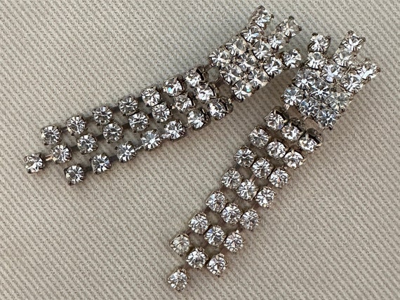 Elegant DIAMANTE Chandelier Crystal Clip On State… - image 4