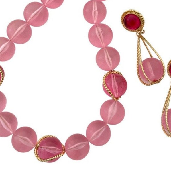 Bubble Necklace Set Etsy