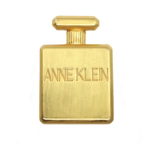 Anne Klein Perfume Bottle Brooch Pin