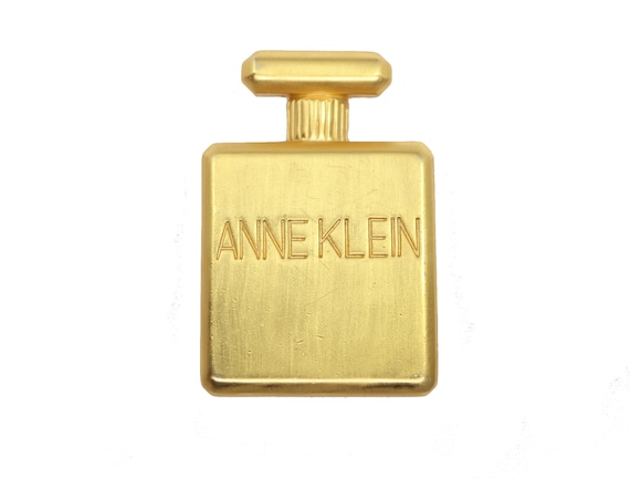 Anne Klein Perfume Bottle Brooch Pin