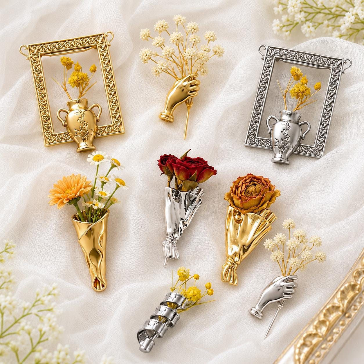 Vase brooch - Etsy 日本