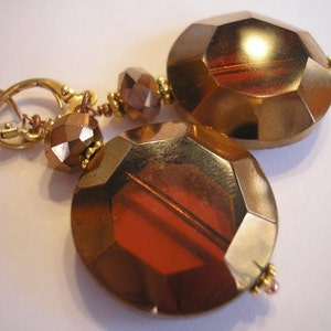 unique one of a kind earrings amber waves collection