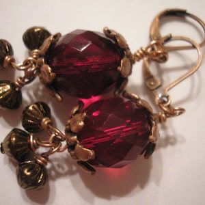 ruby slipper collection unique one of a kind earrings